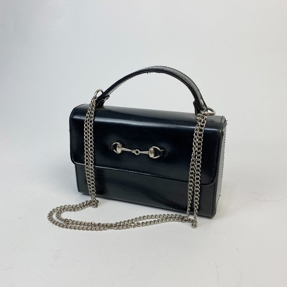 Vintage HORSE BIT Boxy CHAIN Bag - Picture 1 of 6